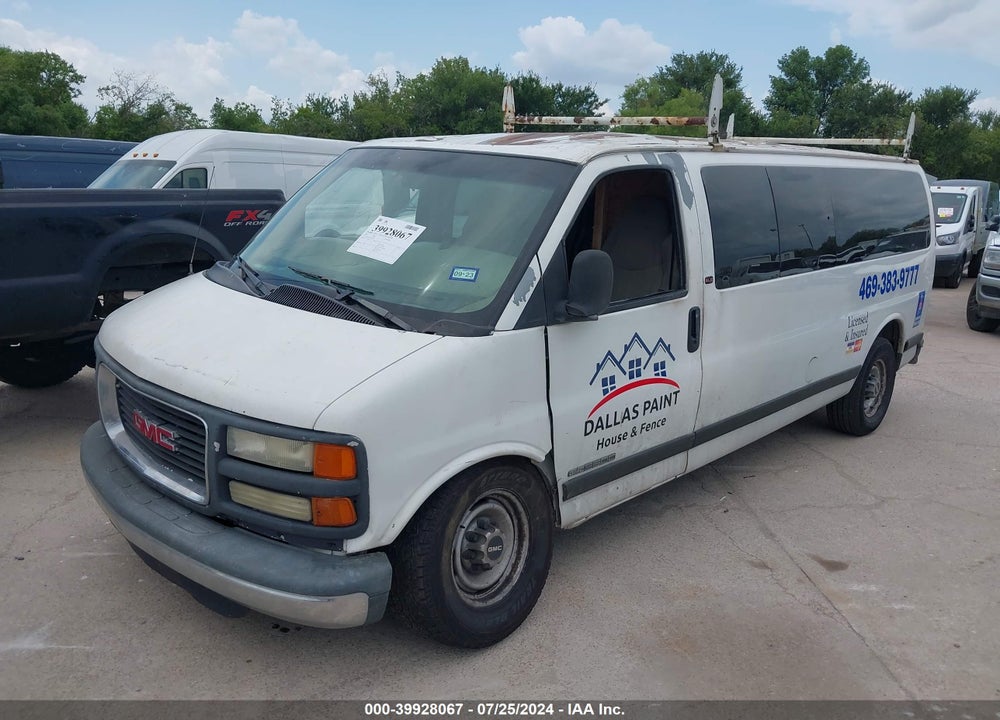 2002 GMC SAVANA STANDARD VIN: 1GJHG39R621243951