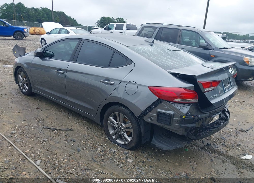 2018 HYUNDAI ELANTRA SEL VIN: 5NPD84LF8JH254903