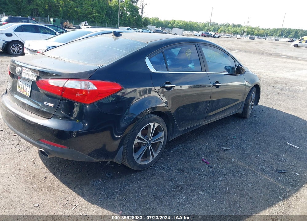 2014 KIA FORTE EX VIN: KNAFX4A80E5068601