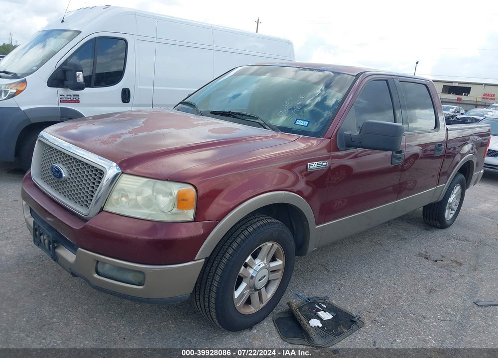 2004 FORD F-150 LARIAT/XLT VIN: 1FTPW12534FA35405