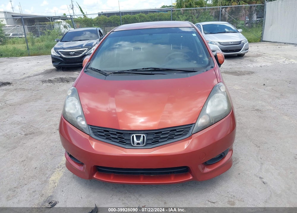 2012 HONDA FIT SPORT VIN: JHMGE8H51CC033301