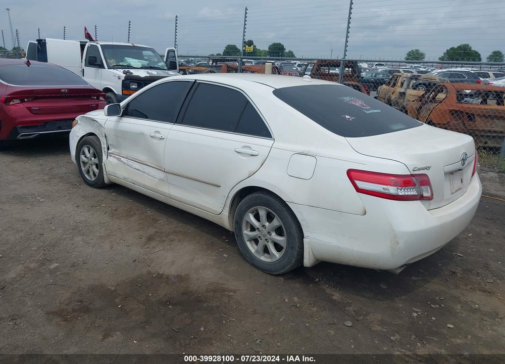 2011 TOYOTA CAMRY LE V6 VIN: 4T1BK3EK3BU619651