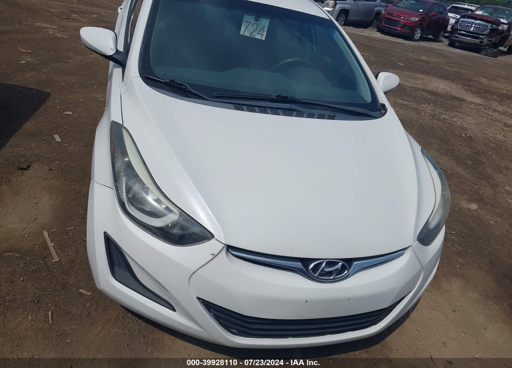 2016 HYUNDAI ELANTRA SE VIN: 5NPDH4AEXGH669000