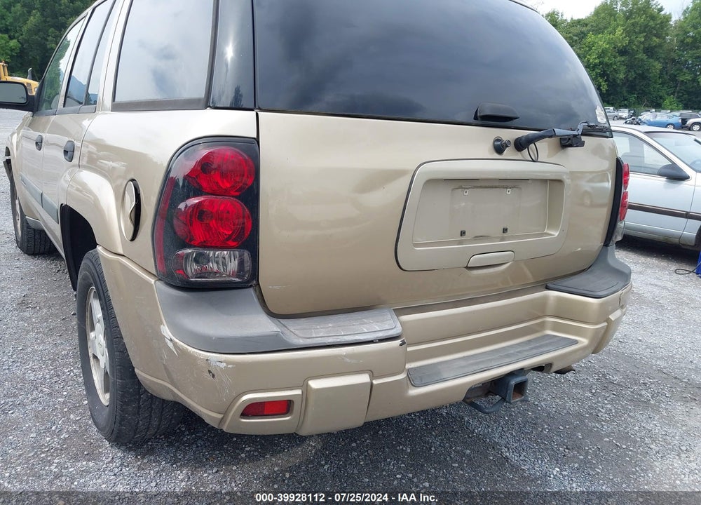2004 CHEVROLET TRAILBLAZER LS VIN: 1GNDT13S542327765