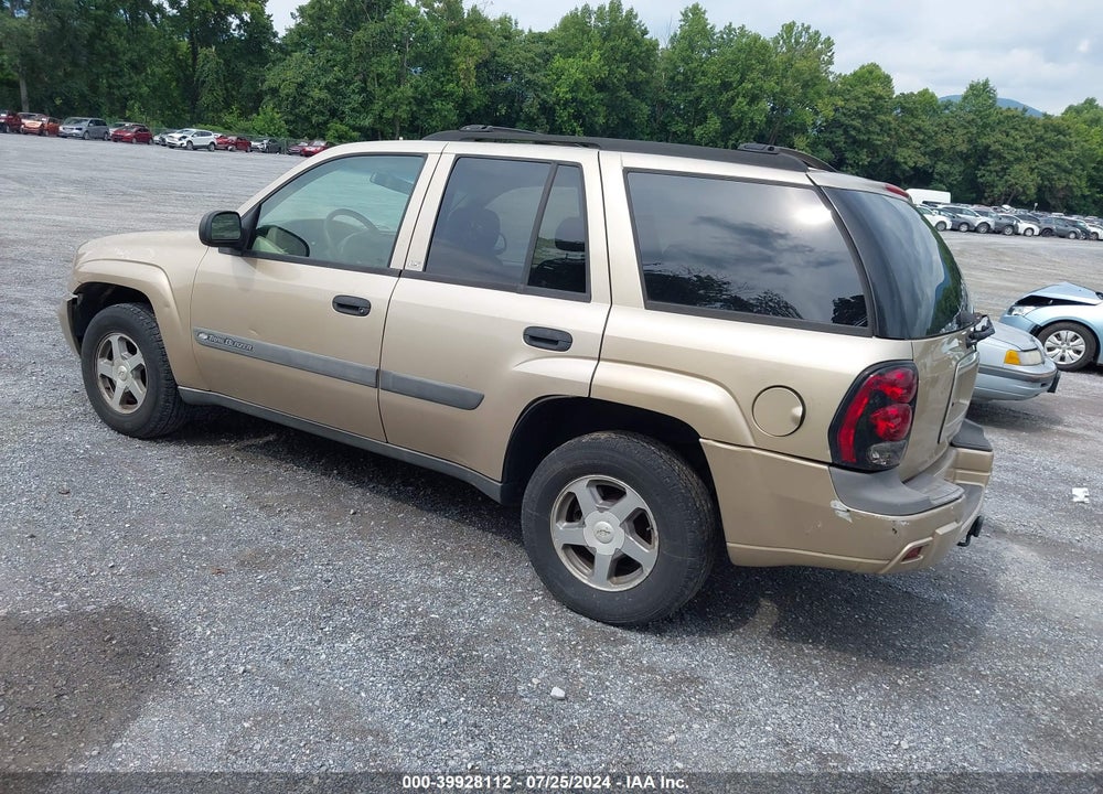 2004 CHEVROLET TRAILBLAZER LS VIN: 1GNDT13S542327765