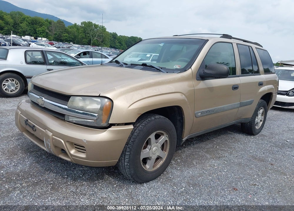 2004 CHEVROLET TRAILBLAZER LS VIN: 1GNDT13S542327765