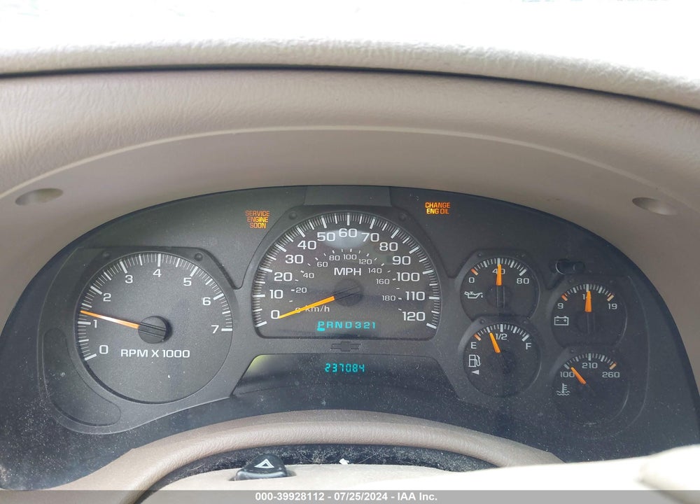 2004 CHEVROLET TRAILBLAZER LS VIN: 1GNDT13S542327765