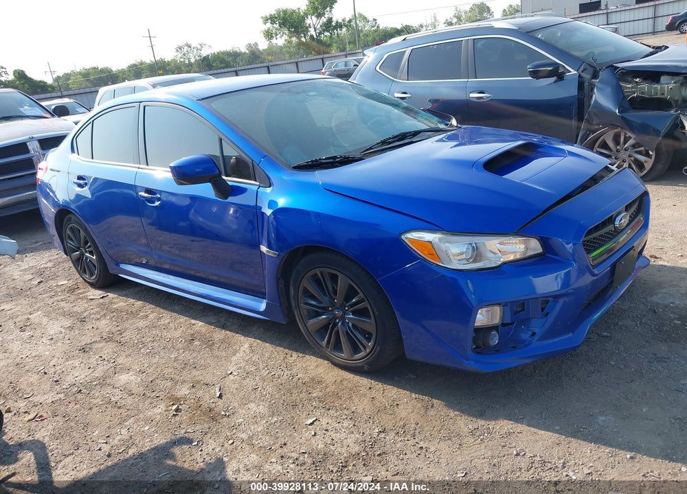 2015 SUBARU WRX PREMIUM VIN: JF1VA1D69F8822271