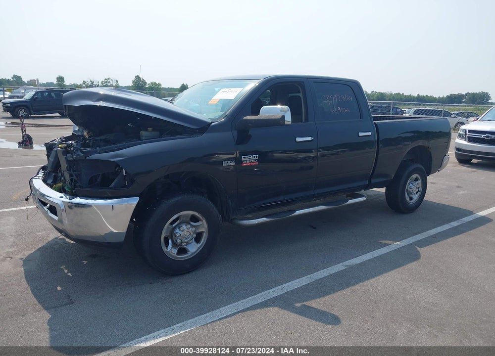 2012 RAM 2500 SLT VIN: 3C6TD5DT3CG127884