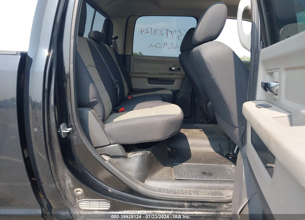 2012 RAM 2500 SLT VIN: 3C6TD5DT3CG127884
