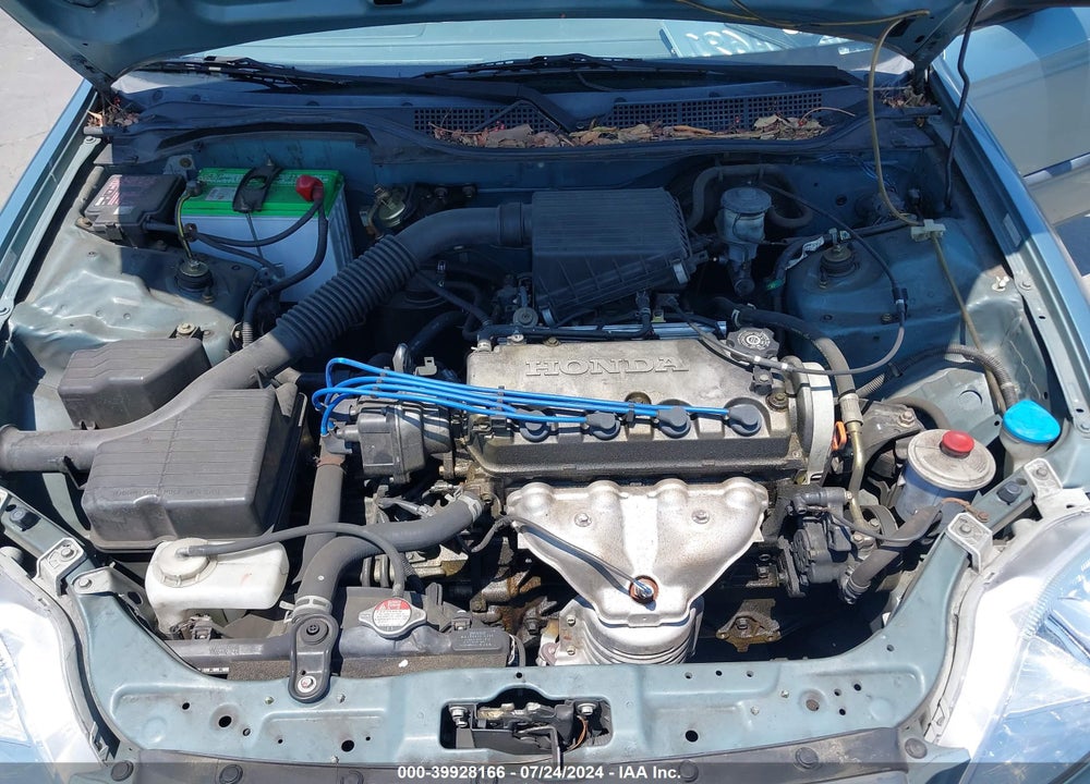 2000 HONDA CIVIC DX VIN: 2HGEJ6625YH507810