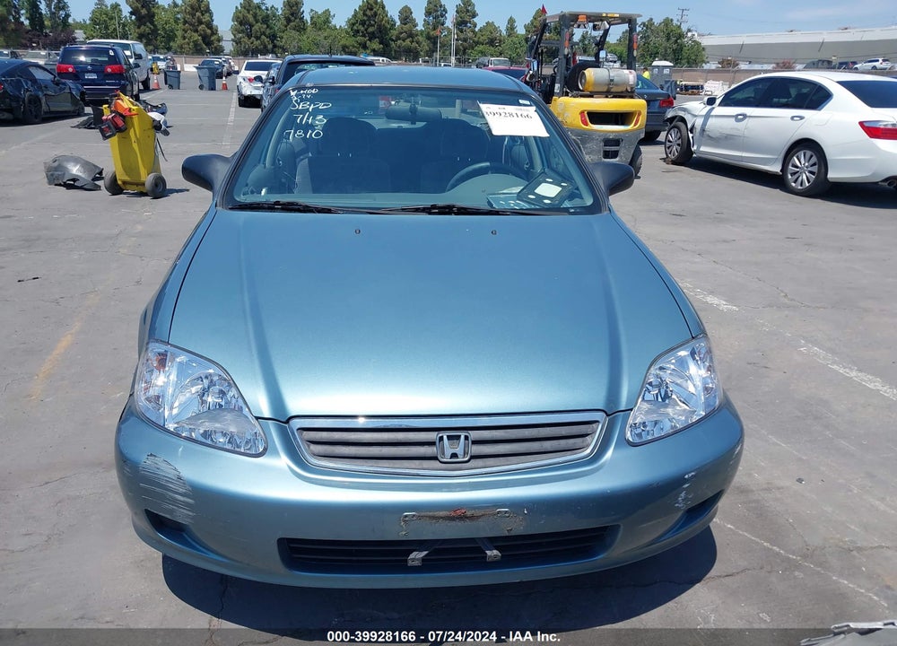 2000 HONDA CIVIC DX VIN: 2HGEJ6625YH507810