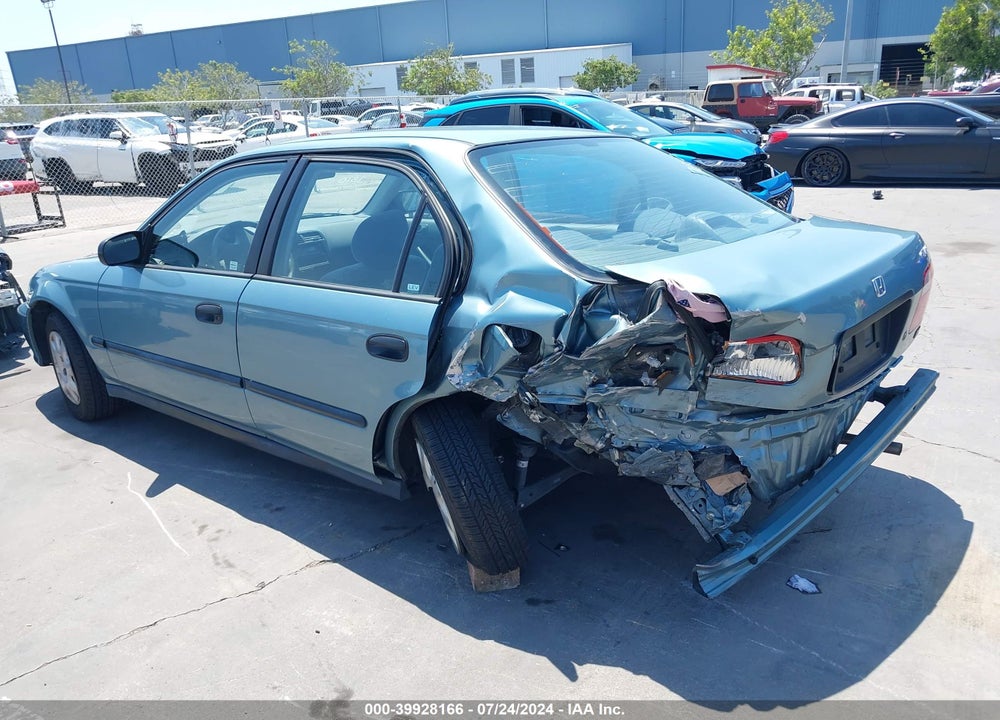 2000 HONDA CIVIC DX VIN: 2HGEJ6625YH507810