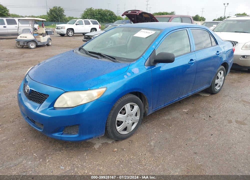 2009 TOYOTA COROLLA VIN: JTDBL40E59J000179