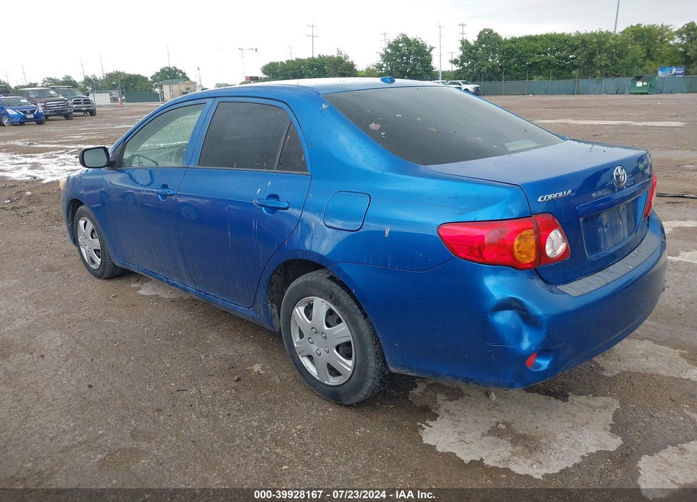 2009 TOYOTA COROLLA VIN: JTDBL40E59J000179