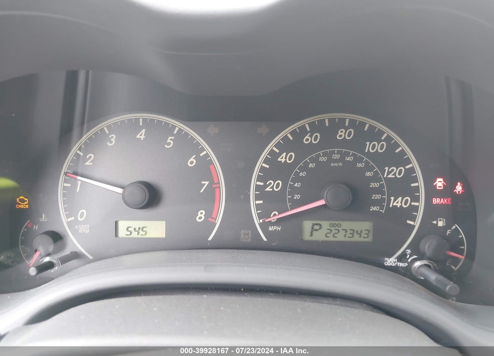 2009 TOYOTA COROLLA VIN: JTDBL40E59J000179