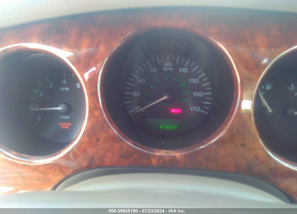 1999 JAGUAR XJ8 VANDEN PLAS VIN: SAJKX6046XC859551