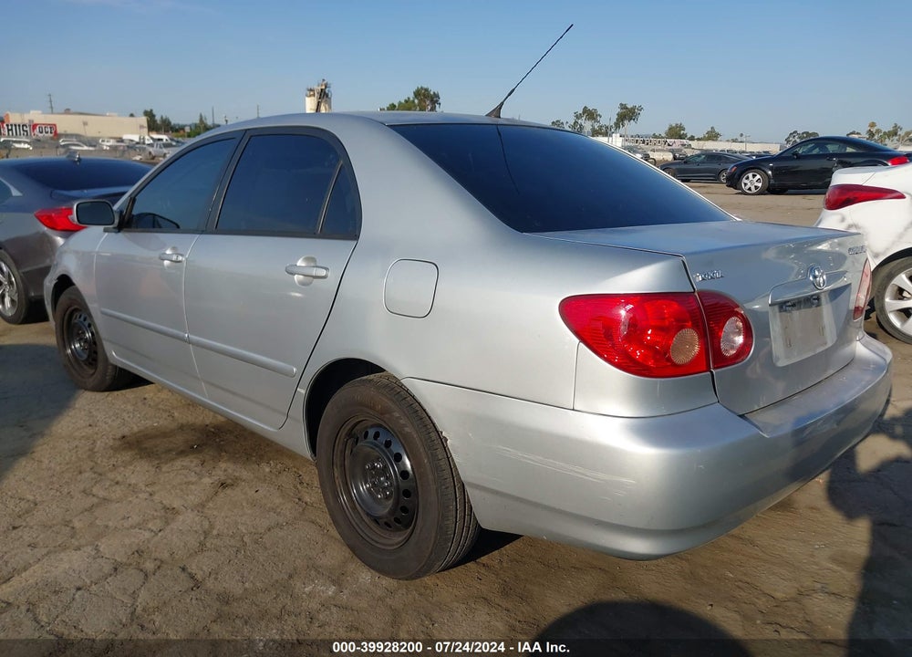 2006 TOYOTA COROLLA LE VIN: JTDBR32E960079881