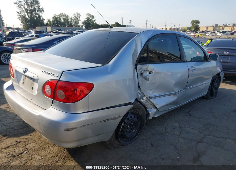 2006 TOYOTA COROLLA LE VIN: JTDBR32E960079881