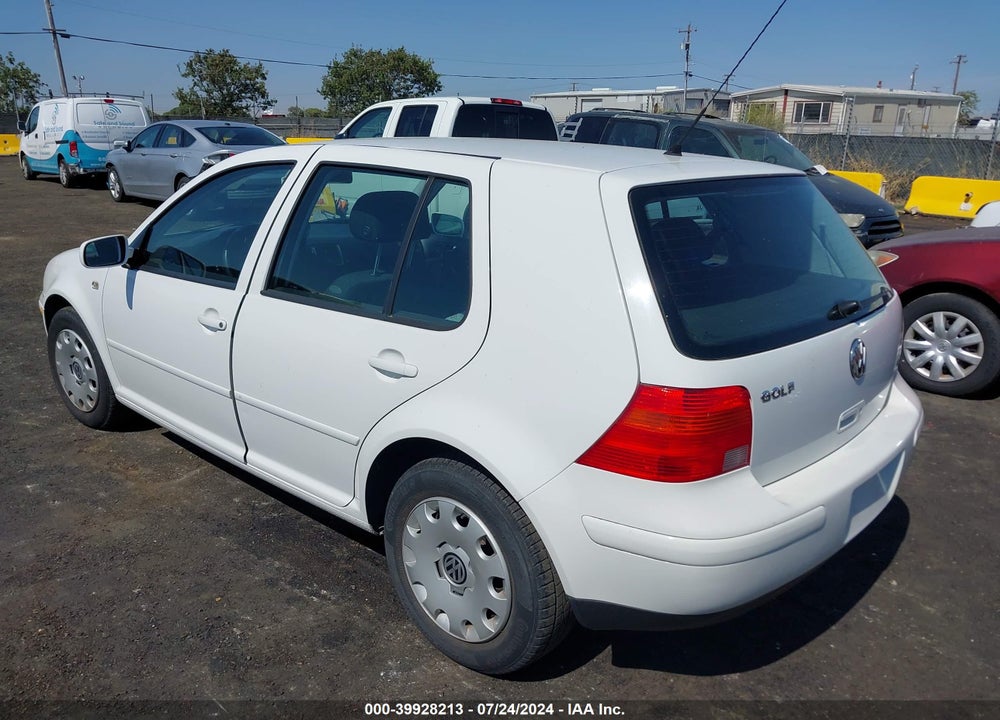 2005 VOLKSWAGEN GOLF GL 2.0L VIN: 9BWFL61J854034883