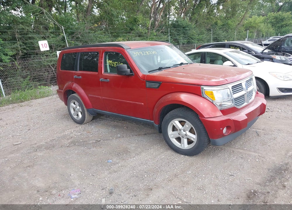 2007 DODGE NITRO SXT VIN: 1D8GU28K37W727839