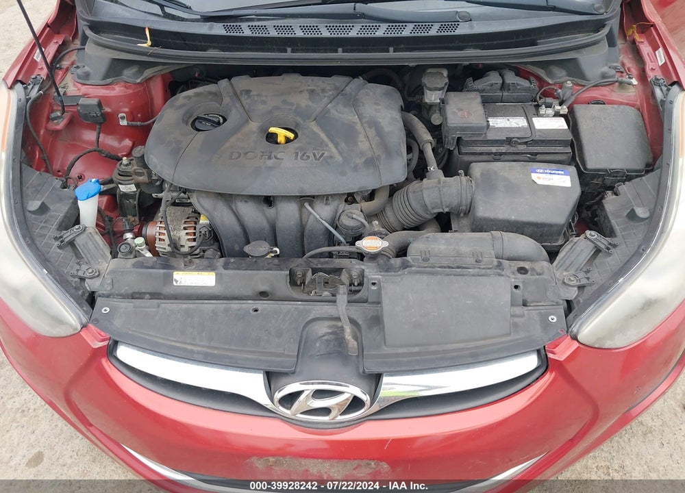 2011 HYUNDAI ELANTRA GLS (ULSAN PLANT) VIN: KMHDH4AE0BU111411