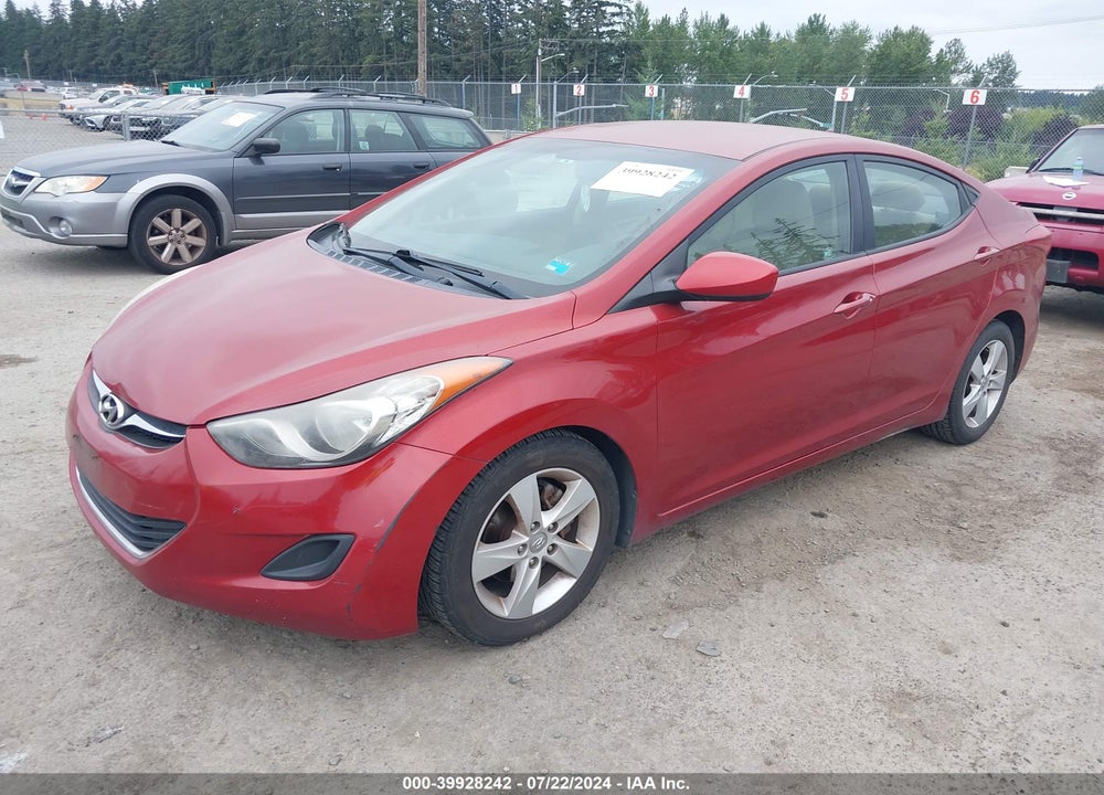 2011 HYUNDAI ELANTRA GLS (ULSAN PLANT) VIN: KMHDH4AE0BU111411