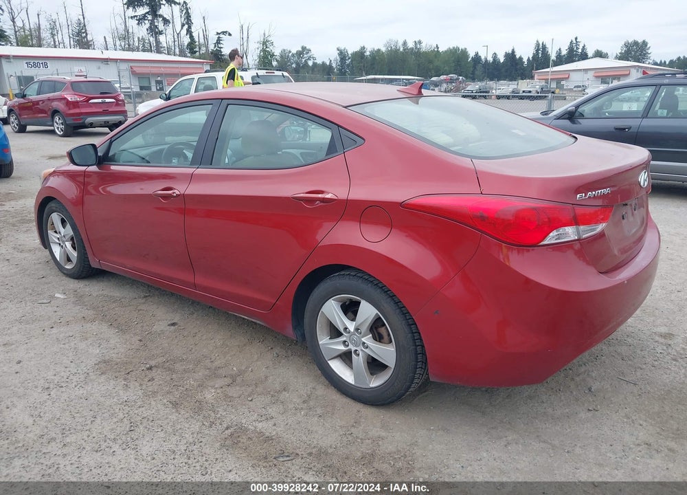 2011 HYUNDAI ELANTRA GLS (ULSAN PLANT) VIN: KMHDH4AE0BU111411
