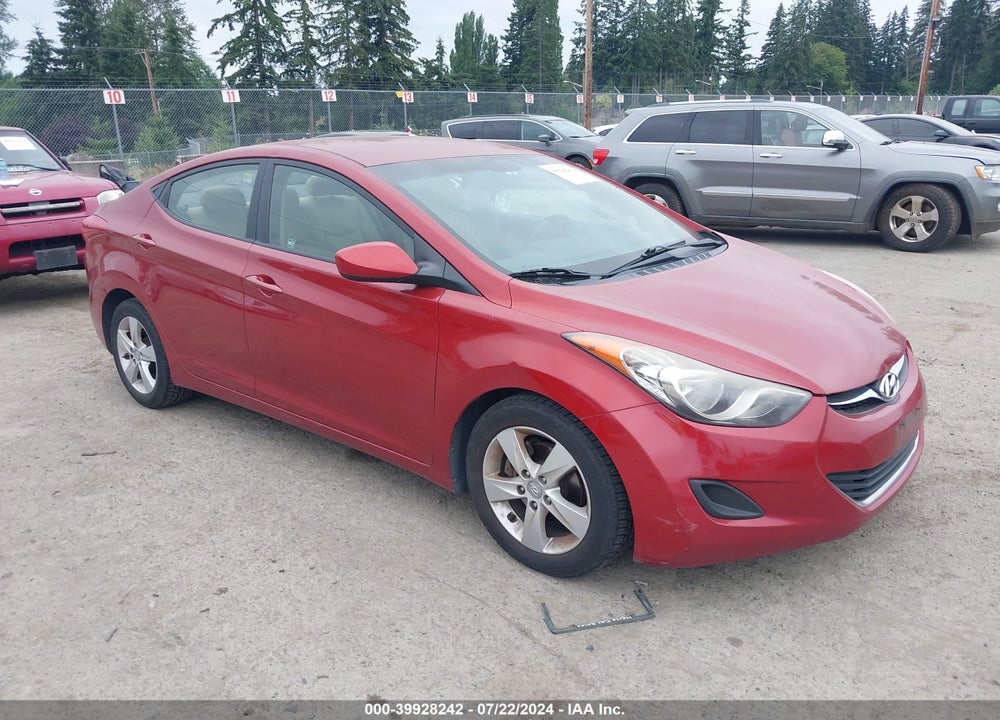2011 HYUNDAI ELANTRA GLS (ULSAN PLANT) VIN: KMHDH4AE0BU111411