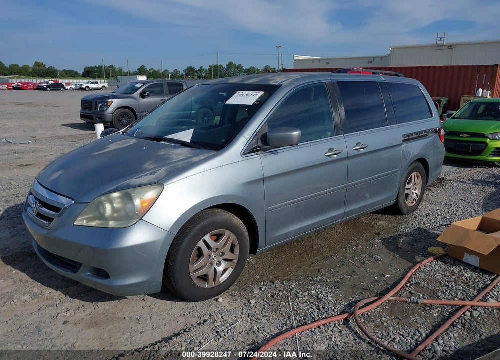 2006 HONDA ODYSSEY EX VIN: 5FNRL38446B115346