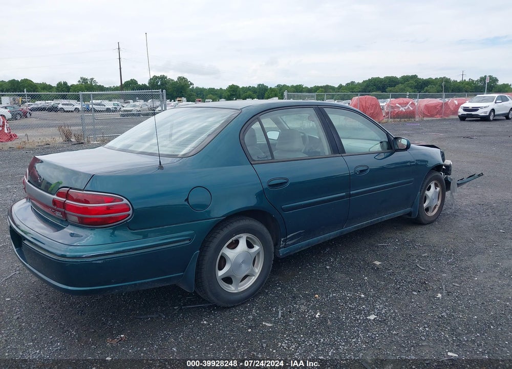 1998 OLDSMOBILE CUTLASS GLS VIN: 1G3NG52M6W6320007