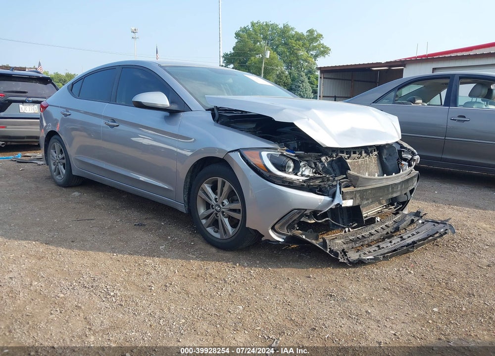 2017 HYUNDAI ELANTRA SE VIN: 5NPD84LF4HH050870
