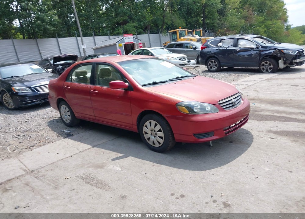 2004 TOYOTA COROLLA LE VIN: JTDBR32E042028240