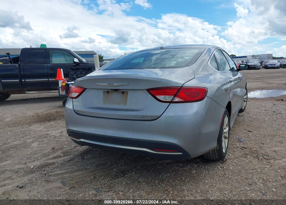 2015 CHRYSLER 200 LIMITED VIN: 1C3CCCAB9FN621226