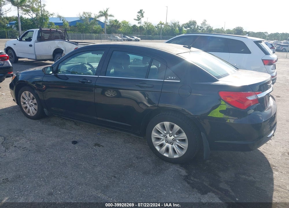 2014 CHRYSLER 200 LX VIN: 1C3CCBAG5EN137770
