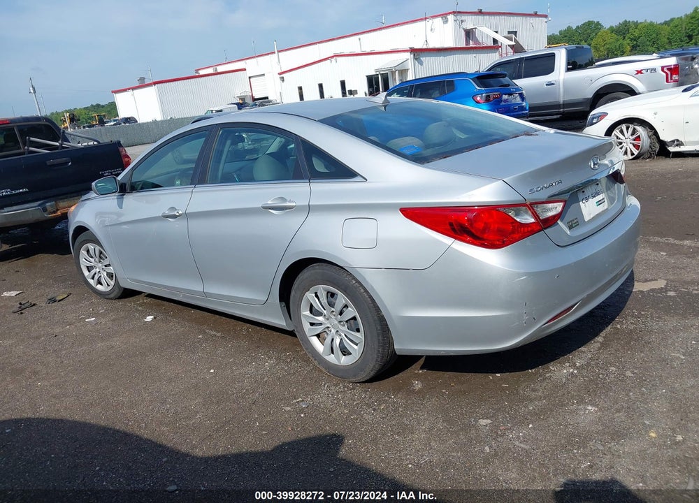 2012 HYUNDAI SONATA GLS VIN: 5NPEB4ACXCH429539