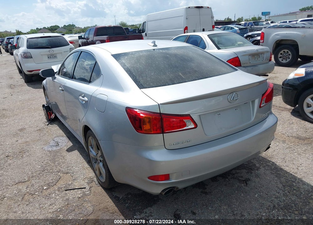 2009 LEXUS IS 250 VIN: JTHBK262195094475