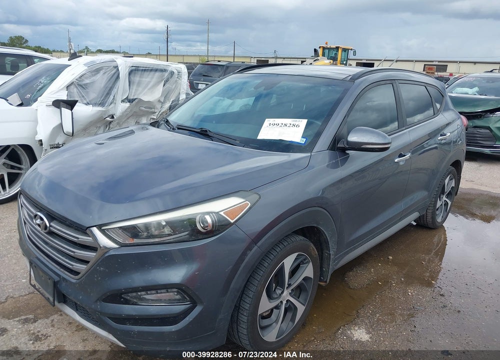 2017 HYUNDAI TUCSON LIMITED VIN: KM8J33A24HU353175