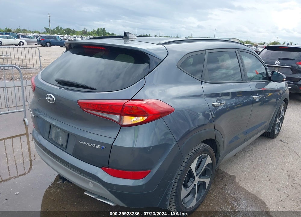 2017 HYUNDAI TUCSON LIMITED VIN: KM8J33A24HU353175