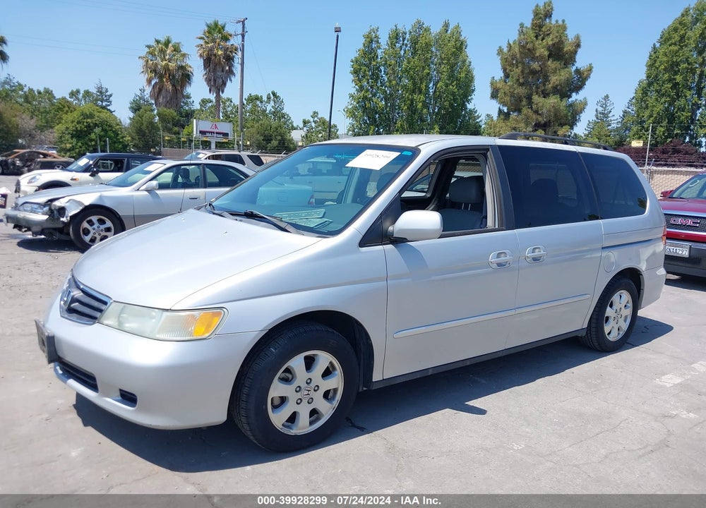 2002 HONDA ODYSSEY EX-L VIN: 2HKRL18742H577397