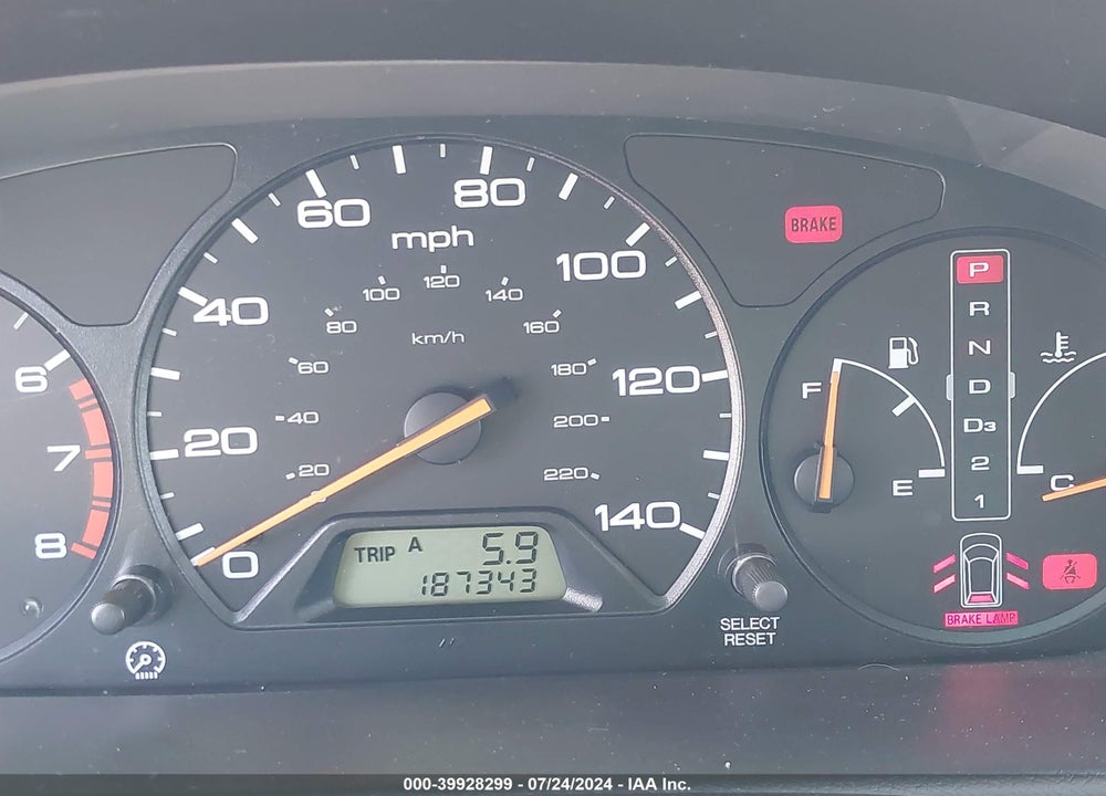 2002 HONDA ODYSSEY EX-L VIN: 2HKRL18742H577397
