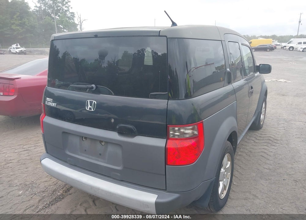 2004 HONDA ELEMENT EX VIN: 5J6YH28674L036900