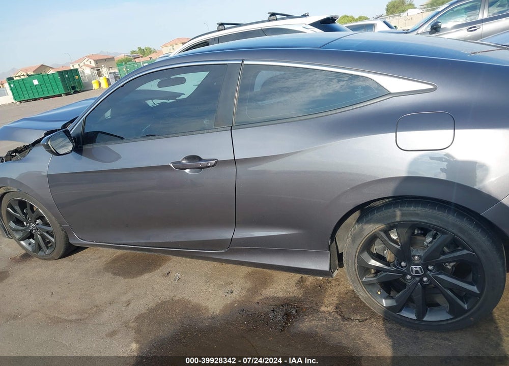 2019 HONDA CIVIC SPORT VIN: 2HGFC4B88KH301899