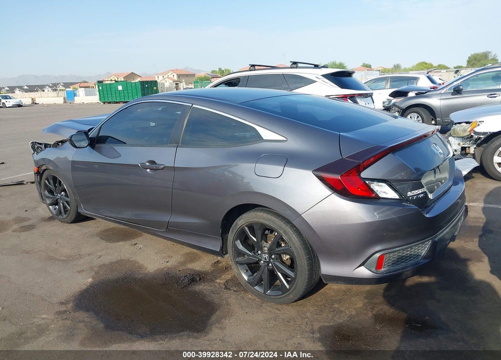 2019 HONDA CIVIC SPORT VIN: 2HGFC4B88KH301899