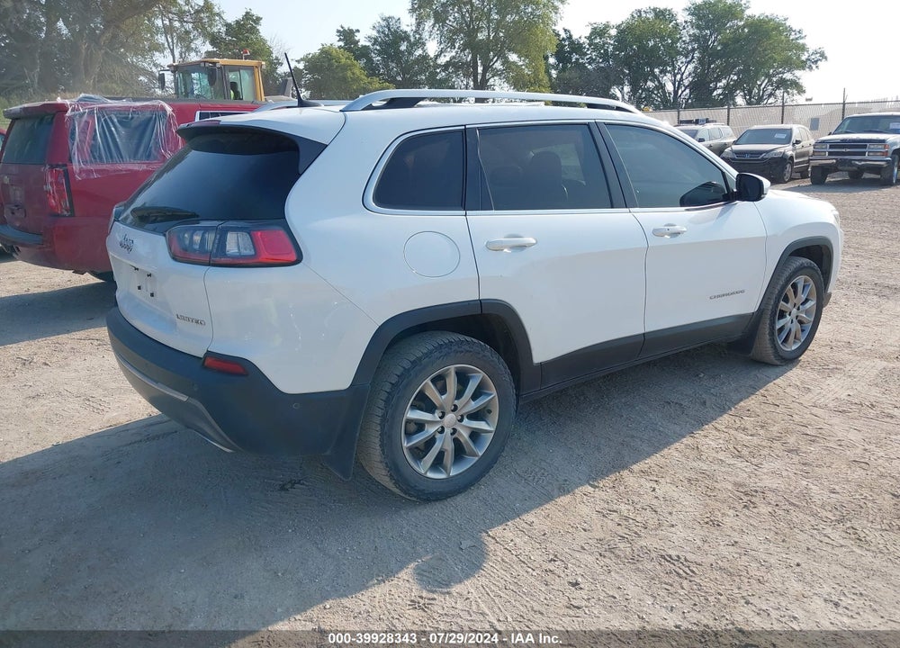 2019 CHEROKEE JEEP  LIMITED 4X4 VIN: 1C4PJMDX4KD112824