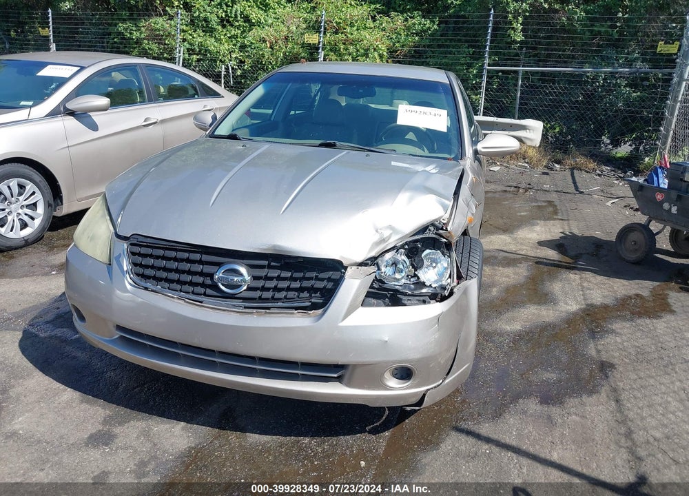 2006 NISSAN ALTIMA 2.5 S VIN: 1N4AL11D16C231926