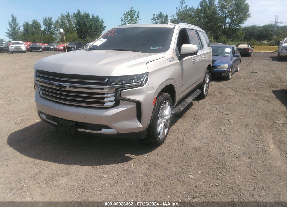 2021 CHEVROLET TAHOE 4WD HIGH COUNTRY VIN: 1GNSKTKT1MR354050