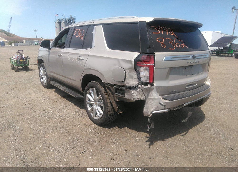 2021 CHEVROLET TAHOE 4WD HIGH COUNTRY VIN: 1GNSKTKT1MR354050