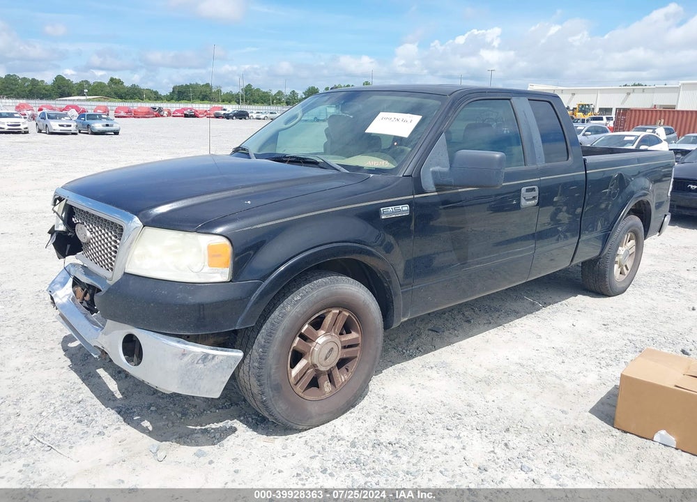 2008 FORD F-150 LARIAT VIN: 1FTPX12V48FA14243