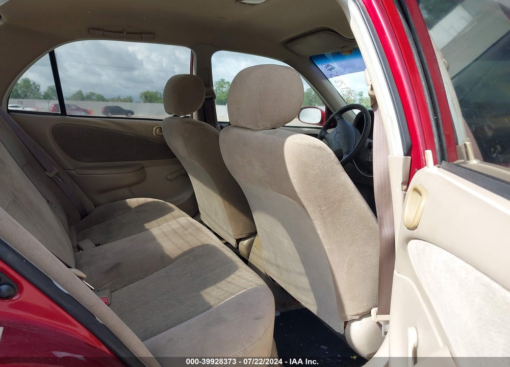 2001 TOYOTA COROLLA CE VIN: 2T1BR12E41C492309